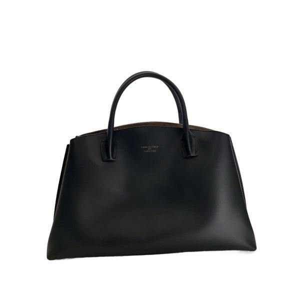 IACUCCI◇トートバッグ/レザー/BLK : セカンドストリートYahoo!店