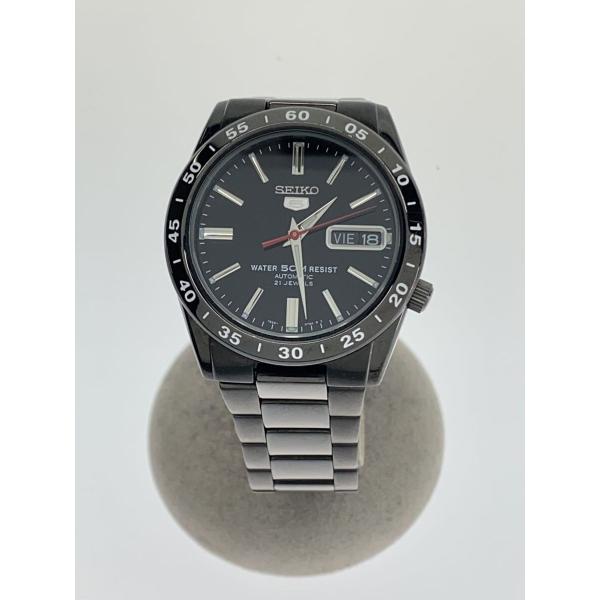 SEIKO◇クォーツ腕時計/アナログ/--/BLK/BLK/7s26-0210 : セカンド