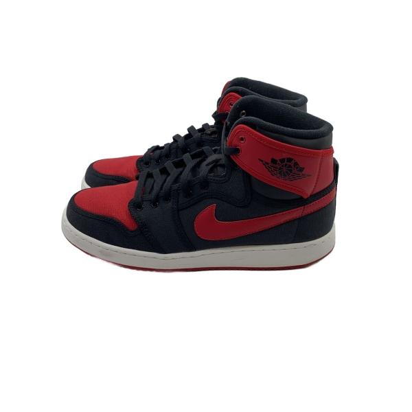NIKE◆AJ1 KO HIGH OG/エアジョーダン1ノックアウトハイ/ブラック/638471-001/28.5cm/BL//
