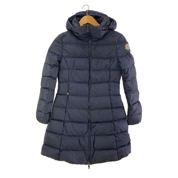 MONCLER◇GIE GIUBBOTTO/ロングダウンジャケット/00/ナイロン/NVY