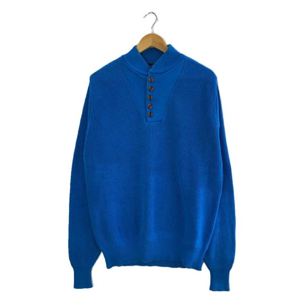 LANDS END◇90s/USA製/ヘンリーネックセーター/ニット・セーター(厚手