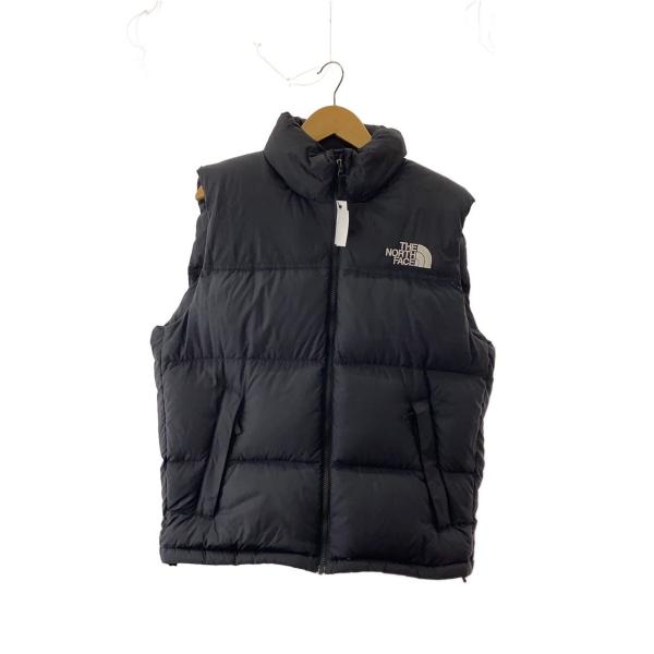 THE NORTH FACE◇汚れ有/ダウンベスト/L/ナイロン/BLK/ND92338
