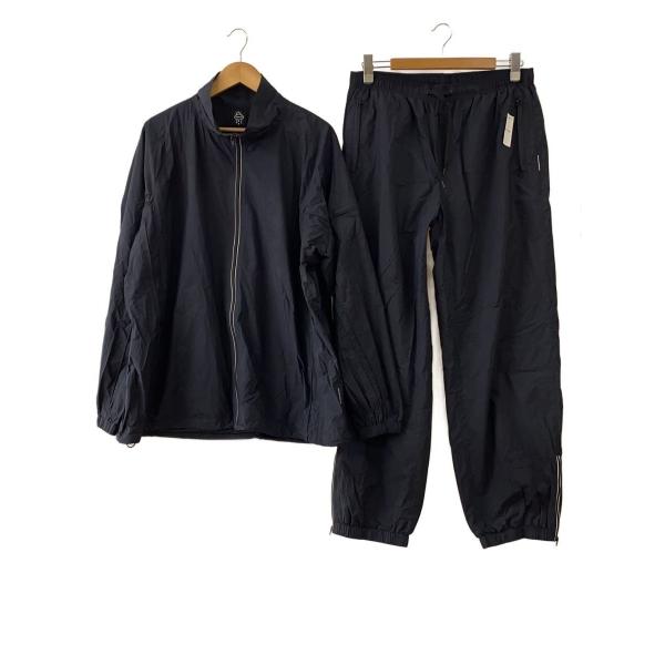 ALWAYTH　TRAINING JACKET ＆ PANTS SizeM ALWAYTH◇Training Jacket & Pants Set/セットアップ/XL/ナイロン/BLK