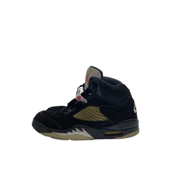 NIKE◆AIR JORDAN 5 RETRO OG/エアジョーダンレトロ/ブラック/845035-003/27cm/BLK//