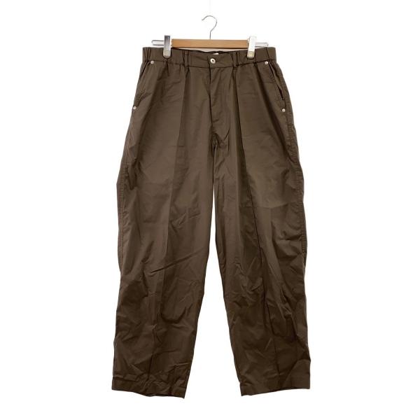 TTT_MSW◇23SS/Water Proof Wide Pants/ボトム/XL/ナイロン/BRW/TTT