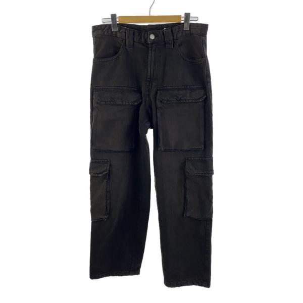 ZARA◇カーゴパンツ/42/コットン/GRY/無地/1538/203/716 : セカンド