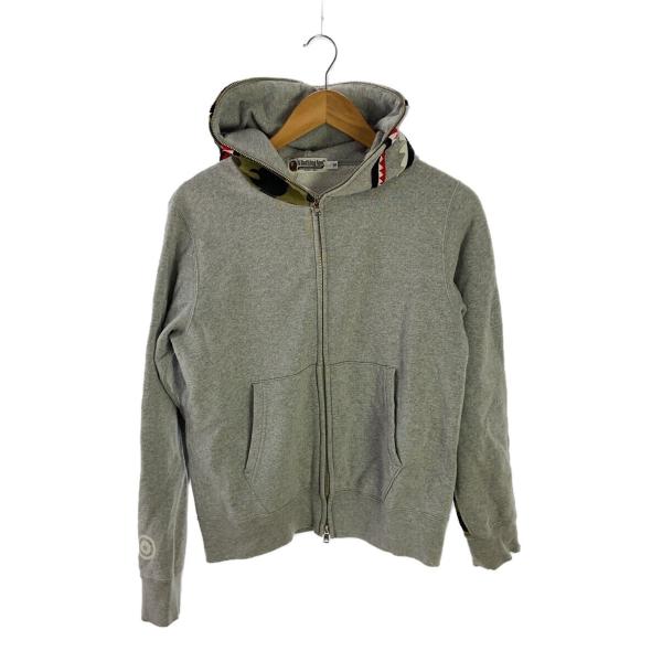 WELLDER フード付きベスト コットン　ジップパーカー　シャークパーカー WELLDER フード付きベスト コットン ジップパーカー シャーク
