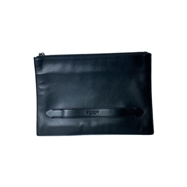 COACH◇セカンドバッグ/レザー/BLK/無地/f68154 : セカンドストリート