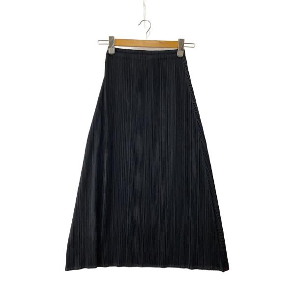 PLEATS PLEASE ISSEY MIYAKE◇プリーツロングスカート/1/ポリエステル