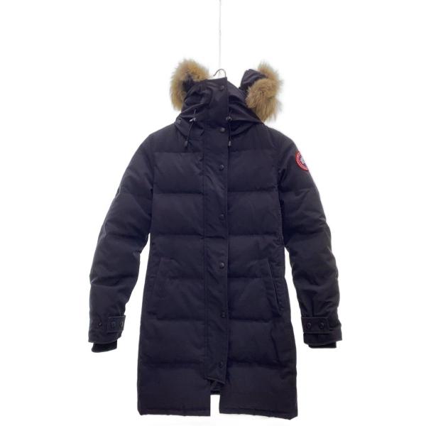   ダウンジャケット 2302JL ブラック M CANADA GOOSE◇ロングダウンジャケット/M/ポリエステルブラック/2302JL