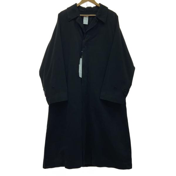 COMOLI◇製品染バルカラーコート/1/コットン/BLK/A03-04018 : セカンド