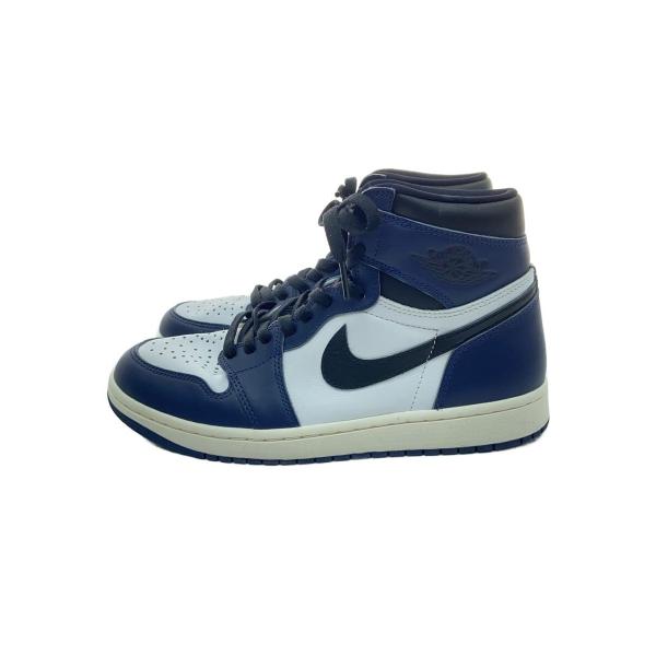 NIKE◆AIR JORDAN 1 RETRO HIGH OG/DZ5485-401/27cm/NVY
