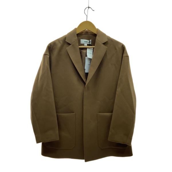 HYKE◇25AW/WOOL JACKETテーラードジャケット/1/ウール/BRW/17526