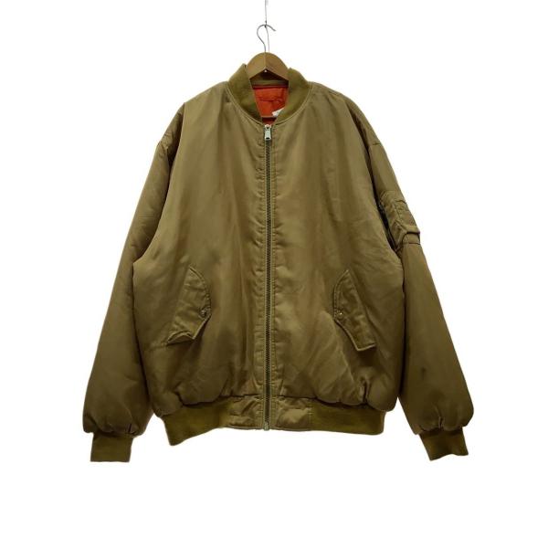 リバーシブルミリタリージャケット 90s/MA-1/リバーシブル/ビッグサイズ/DELF/ミリタリージャケット/2L