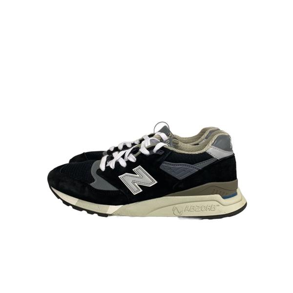 NEW BALANCE◆ローカットスニーカー/27cm/BLK/U998BL//