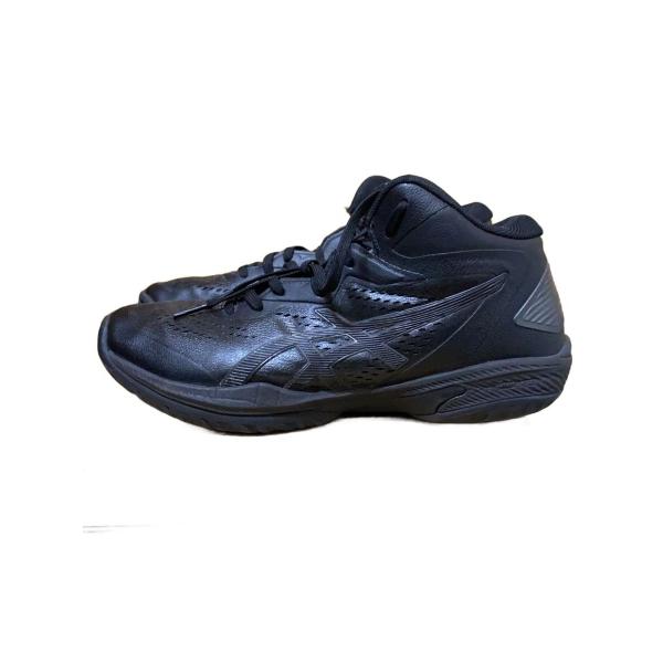 ASICS◆GELHOOP V15/バスケットボールシューズ/BLK/26.5cm