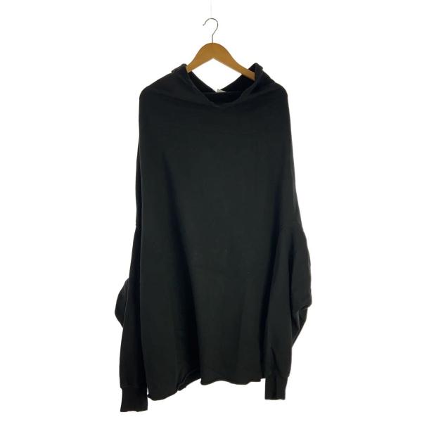 Rick Owens◇24SS/スウェット/one/コットン/ブラック/無地/RR01D3214-F