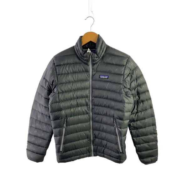 patagonia◇ダウンセーター/ダウンジャケット/XS/ポリエステル/GRY/総