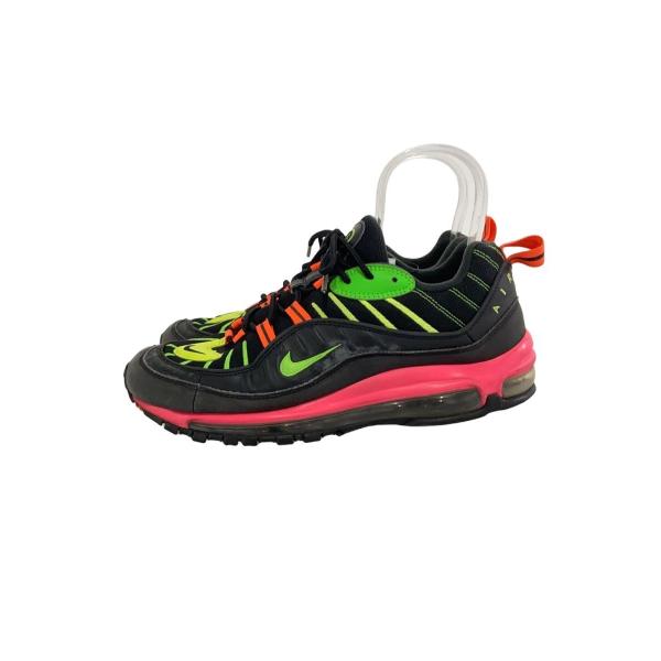 NIKE◆AIR MAX 98 NEON/エアマックスネオン/ブラック/CI2291-083/27cm/BLK//