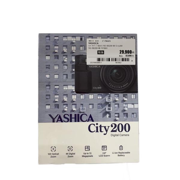 YASHICA◆コンパクトデジタルカメラ/YAS-DGC200-BK//