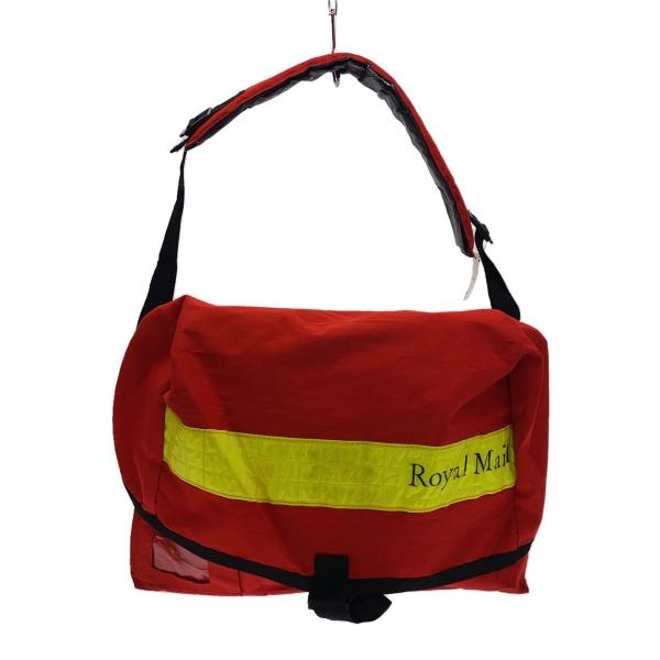  Mail メッセンジャーバッグ レッド ROYAL MAIL◇メッセンジャーバッグ/ショルダーバッグ/ナイロン