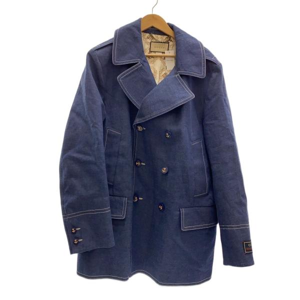 GUCCI◇ピーコート/--/デニム/IDG/738645 XDCGT : セカンドストリート