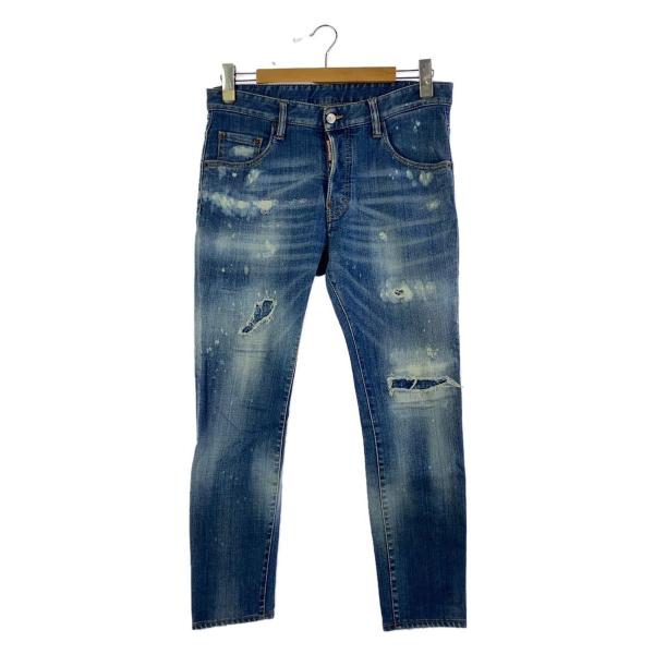 DSQUARED2◇SKATER Jean/ボトム/48/コットン/IDG/イタリア製/S71LB0720