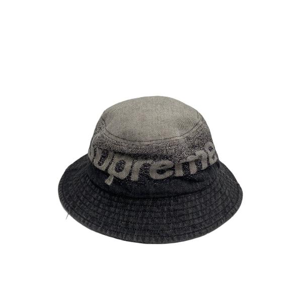 Supreme◇22SS/Fade Jacquard Denim Crusher/バケットハット/M