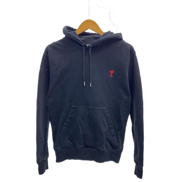 AMI Alexandre Mattiussi◇パーカー/S/コットン/BLK/BFHJ008