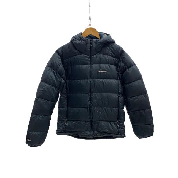 mont-bell◇ライトアルパインダウン パーカ/L/ナイロン/NVY/無地