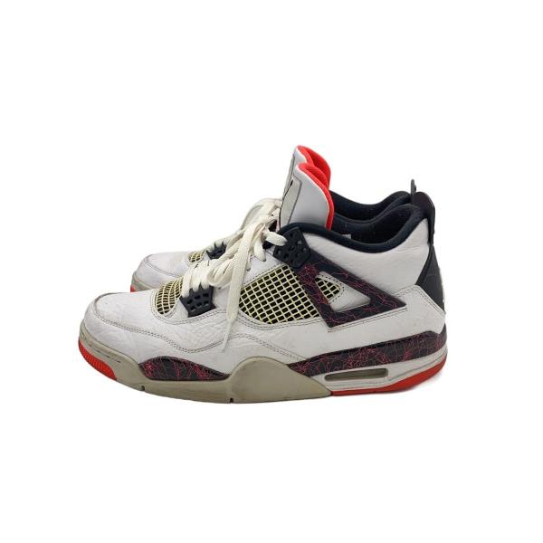 NIKE◆AIR JORDAN 4 RETRO/エアジョーダンレトロ/ホワイト/308497-116/29cm/WHT//