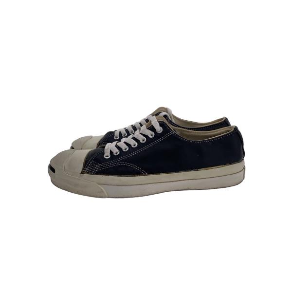 希少‼️90s CONVERSE JackPurcell leather日本製 CONVERSE◇Vintage/90s/USA製/ジャックパーセル/レザー/ブラック