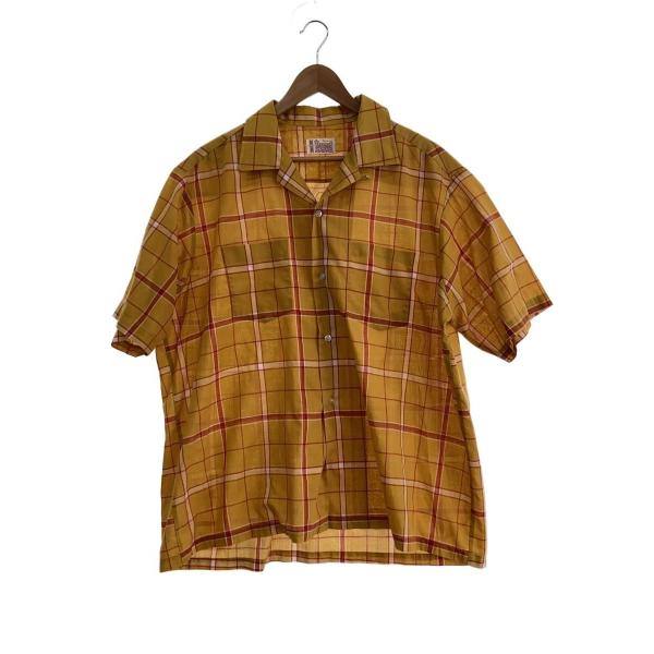 希少 60s ビンテージ SEARS チェック ギャバ シャツ 半袖 xpv 希少 60s ビンテージ SEARS チェック ギャバ シャツ 半袖 xpv