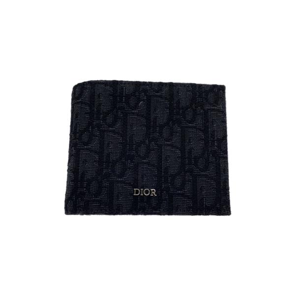 Christian Dior◇2つ折り財布/--/NVY/総柄/メンズ/YSE H03E : セカンド