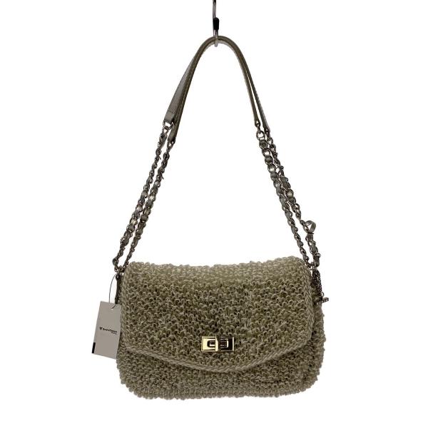 ANTEPRIMAショルダーバッグ ANTEPRIMA◇ショルダーバッグ/ワイヤーバッグ/--/WHT : セカンド