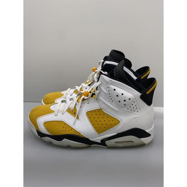NIKE◆AIR JORDAN 6 RETRO_エアジョーダン 6 レトロ/27.5cm/YLW/CT8529-170