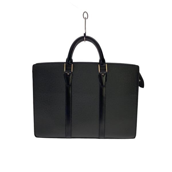 新型/美品　ルイヴィトン　タイガ　ポルトドキュマン　ロザン　ハンドバッグ LOUIS VUITTON◇ポルト・ドキュマン・ロザン_タイガ/--/BLK : セカンド