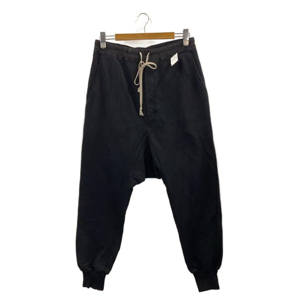 Rick Owens DRKSHDW サルエルパンツ F品番 RICK OWENS DRKSHDW◇サルエルパンツ/M/コットン/BLK/無地/du19f639-f
