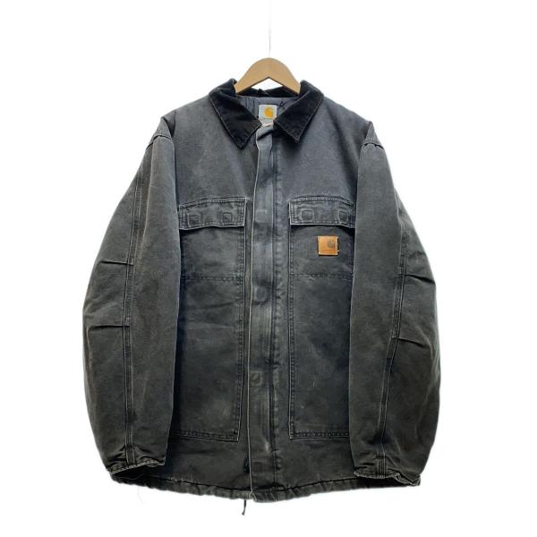 Carhartt◇ジャケット/XL/コットン/BLK/c26 blk : セカンドストリート