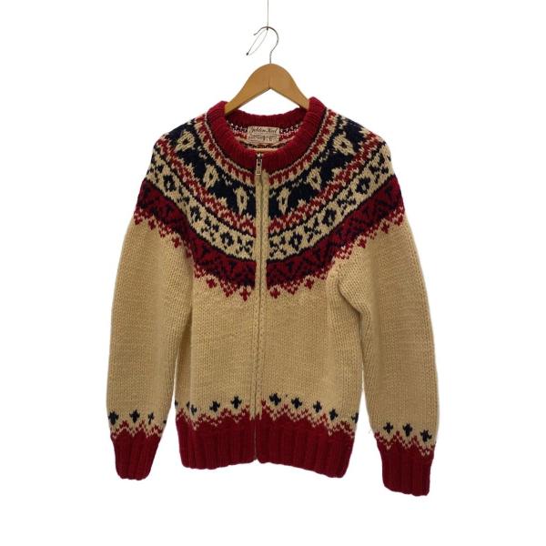 カウチン/golden keel/ニット・セーター(厚手)/--/ウール/マルチカラー