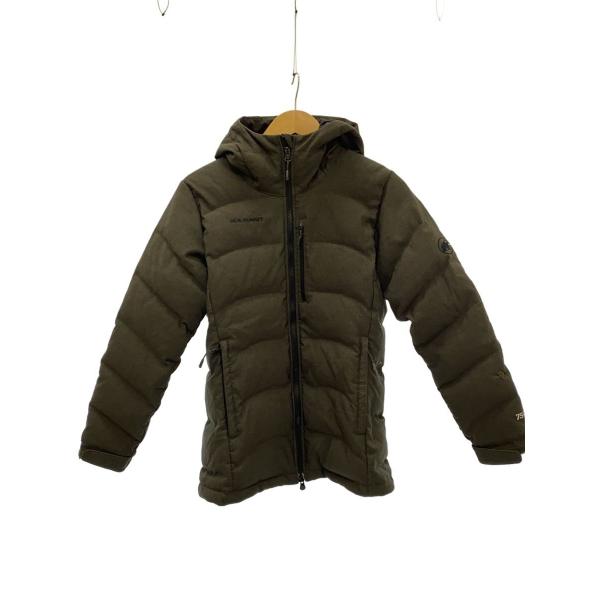 MAMMUT◇SERAC Hoody Melange /ダウンジャケット/XS/ナイロン/GRY/無地