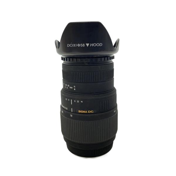 SIGMA◇70-300mm F4-5.6 DG MACRO(キヤノンマウント)/レンズ