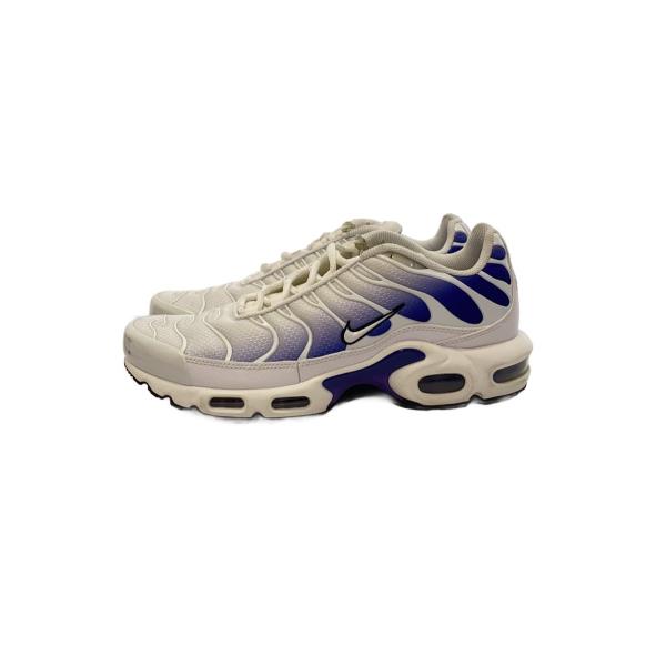 NIKE◆nike airmax pluswhite/ローカットスニーカー/26.5cm/ポリエステル/DM0032-105
