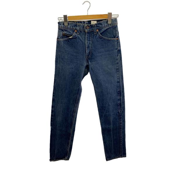 【Levi’s】　リーバイス　505 オレンジタブ　80s ボタン裏8 USA Levi's◇505/オレンジタブ/USA製/ボタン裏542/29/デニム/IDG/無地