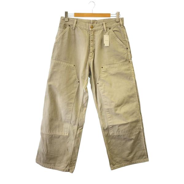 【新品未使用1UNISEX】ヘリル　ダックペインターパンツ　ベージュ ssol-shopping_2328642636066