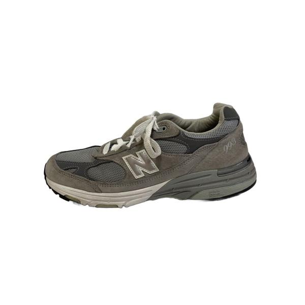 NEW BALANCE◆ローカットスニーカー/26cm/GRY/MR993GL//