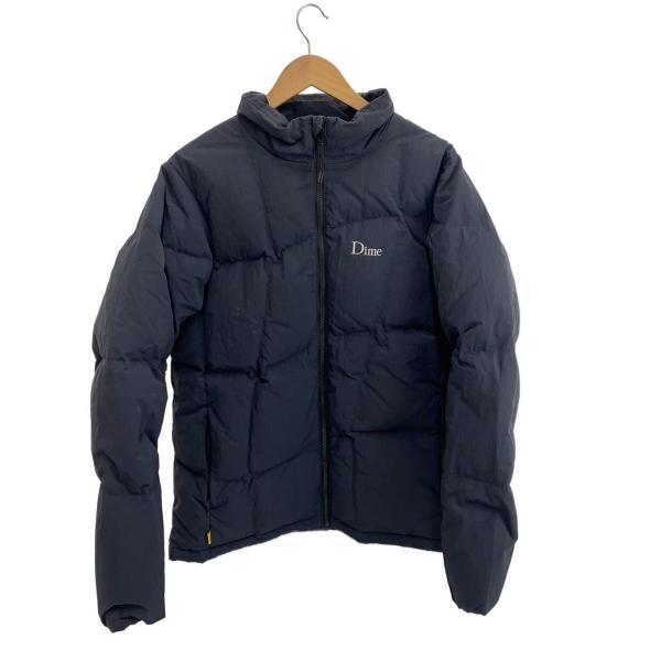 Dime◇ダウンジャケット/L/ナイロン/BLK/無地 : セカンドストリート