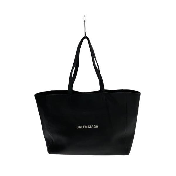 【極美品】バレンシアガ イーストウエスト トートバッグ レザー 黒 618284 バレンシアガ エブリデイ イーストウェスト レザー トートバッグ