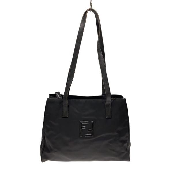 FENDI◇トートバッグ/ナイロン/BLK/無地// : セカンドストリートYahoo