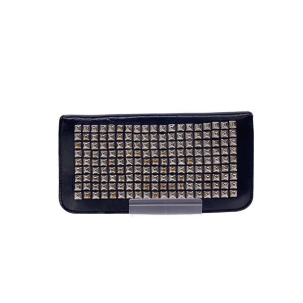 hollywood trading company(HTC)◇長財布/レザー/BLK/メンズ